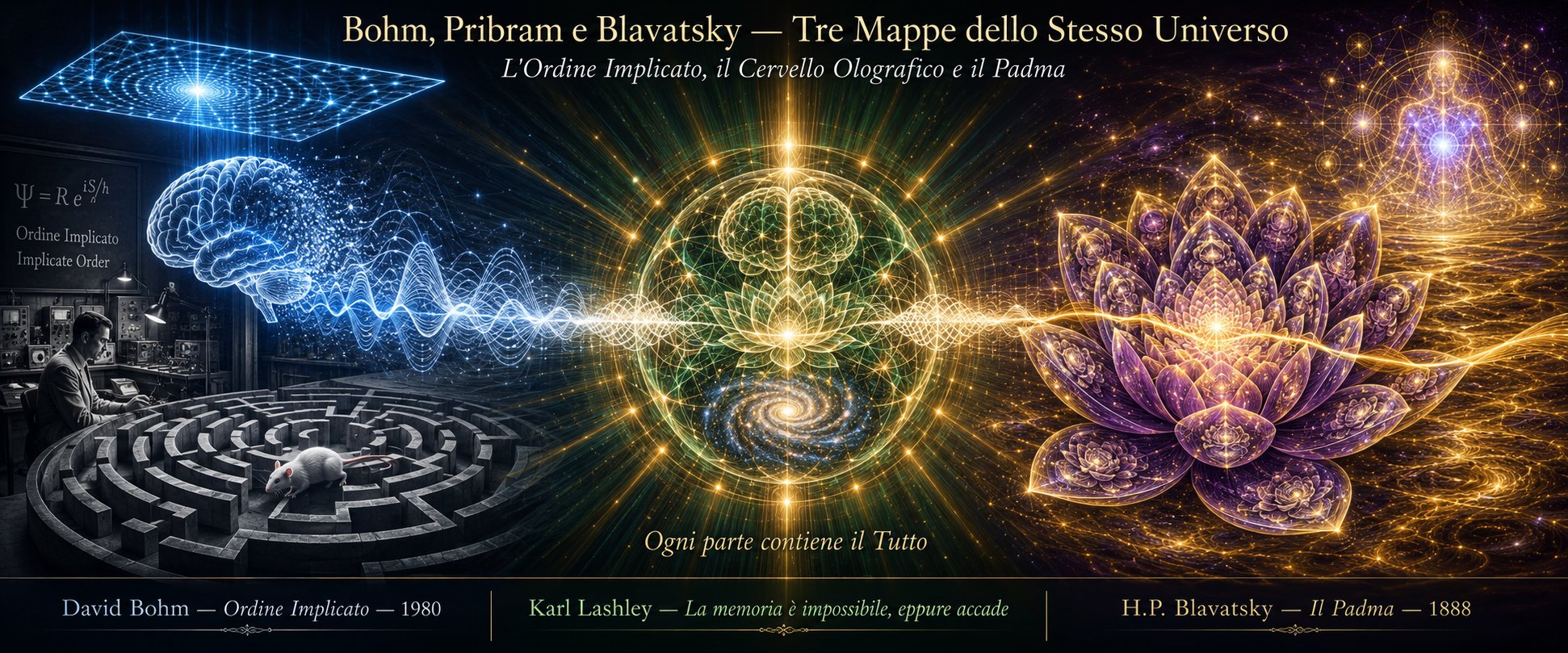 Bohm Pribram e Blavatsky
