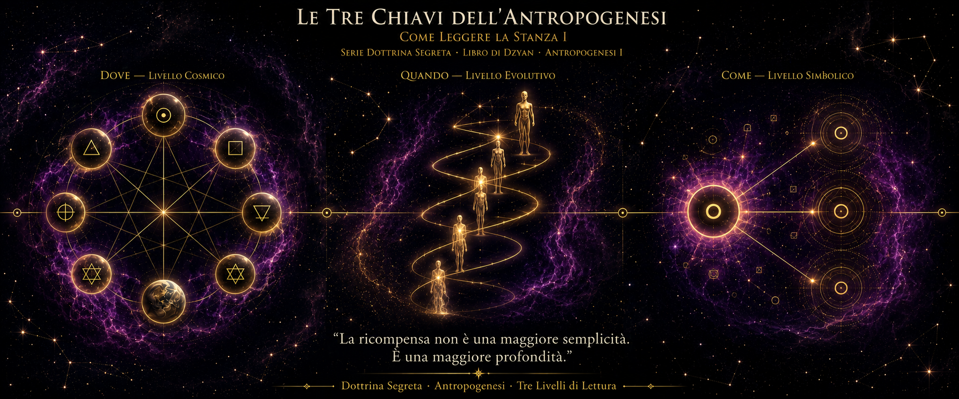 Le Tre Chiavi dell'Antropogenesi
